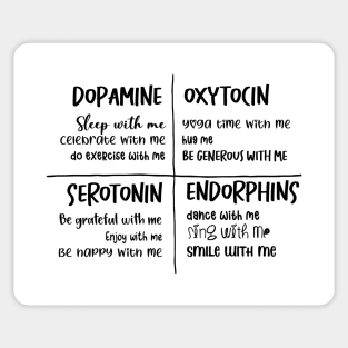 The chemistry of happiness Sticker